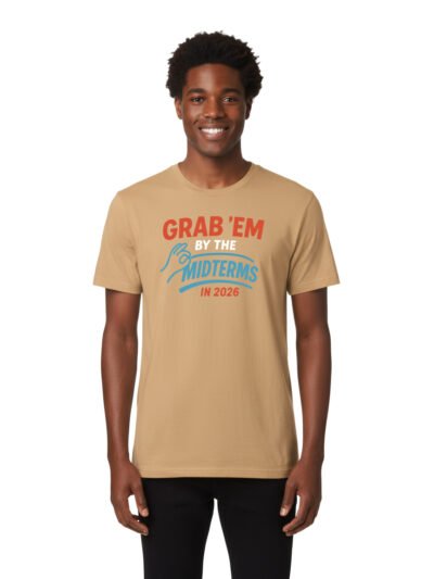 Grab'em By The Midterms 2026- T-Shirts - (Old Gold)